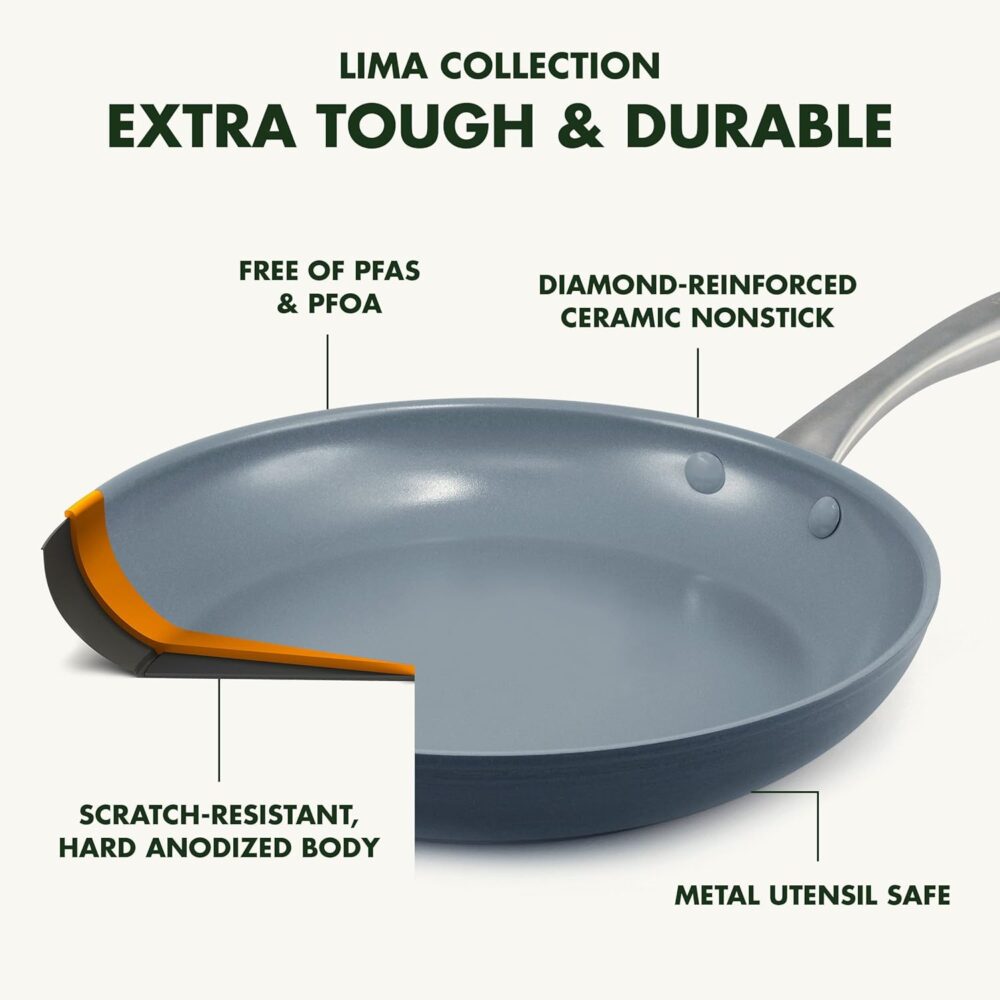 GreenPan Potenciômetro de cerâmica saudável anodizado duro 5... - Image 3