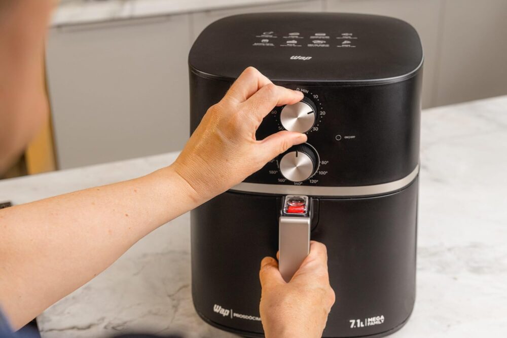 WAP Fritadeira Elétrica Air Fryer 7,1 Litros Cesto e Grelha ... - Image 13