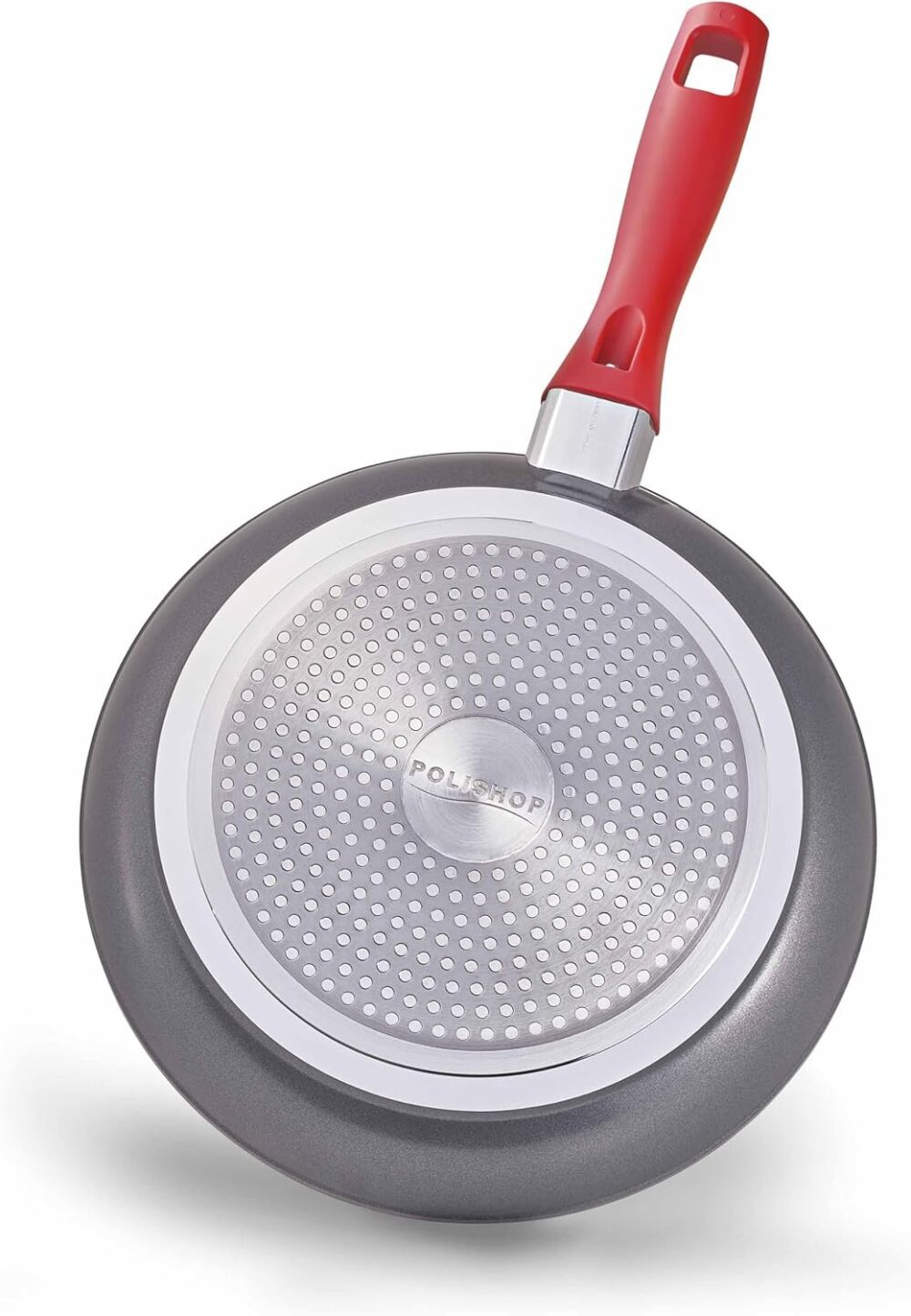 Panela Polishop Sauté Grand Vermelha 24cm | 24cm Vermelha - Image 2