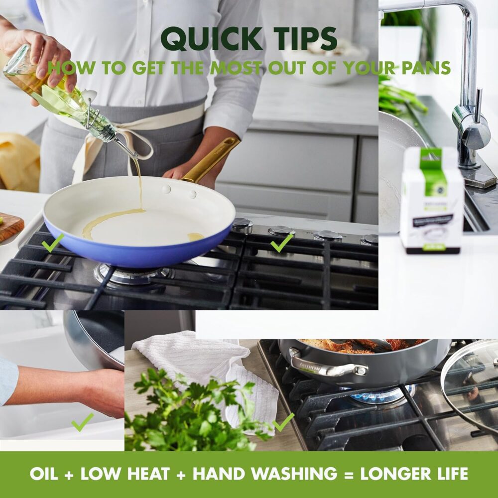 GreenPan Frigideira Rio Healthy Ceramic antiaderente 17,78 c... - Image 10