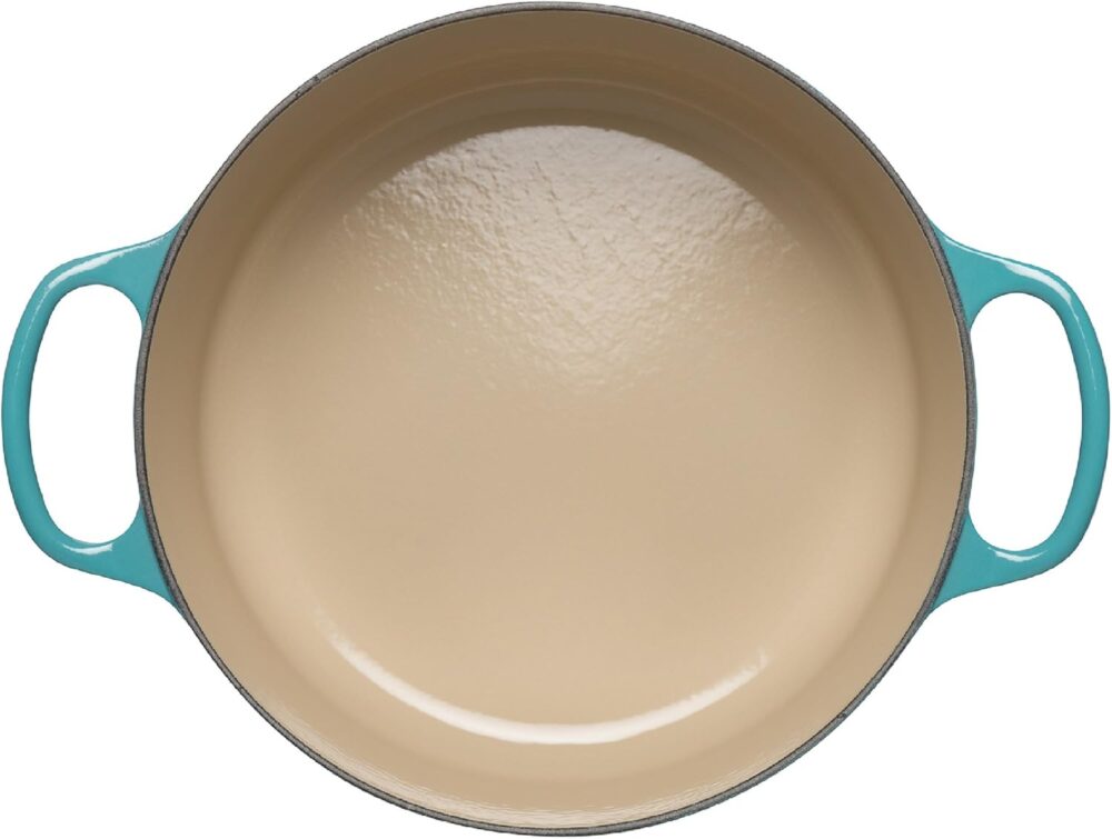 Le Creuset Panela Redonda 18cm Signature Azul Caribe - Image 2