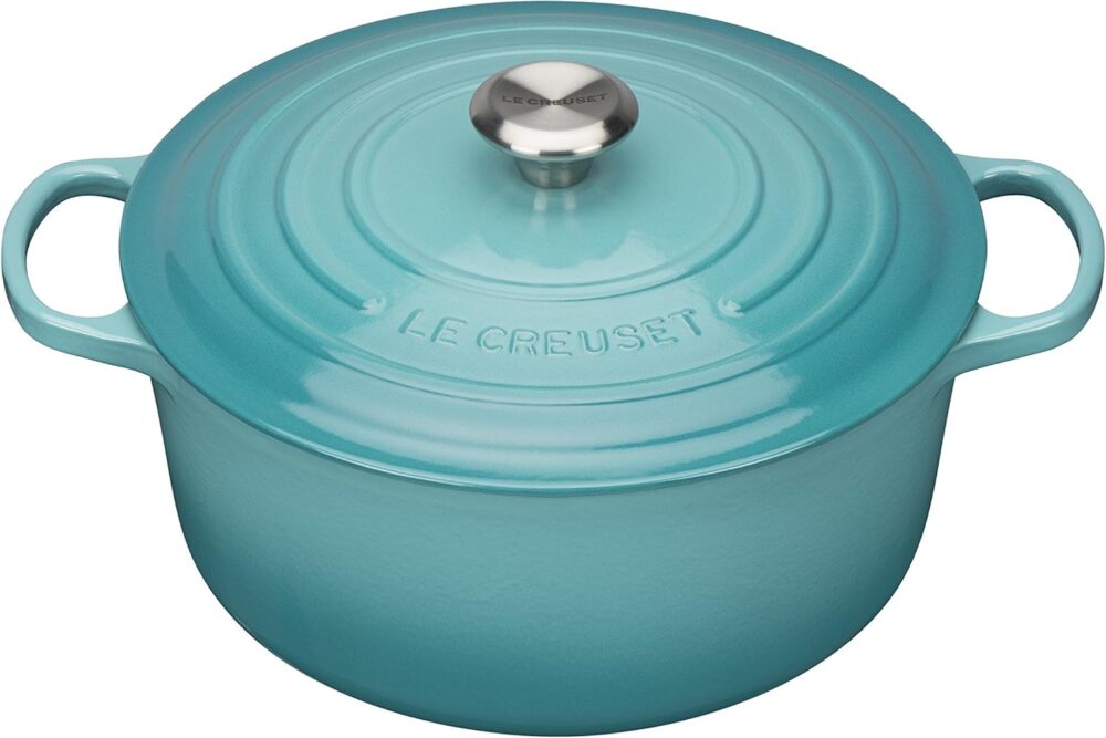 Le Creuset Panela Redonda 18cm Signature Azul Caribe