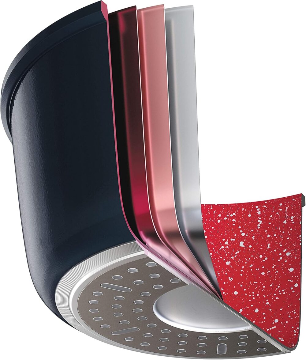 Conjunto de panelas ColorStone 4 peças de alumínio com antia... - Image 2