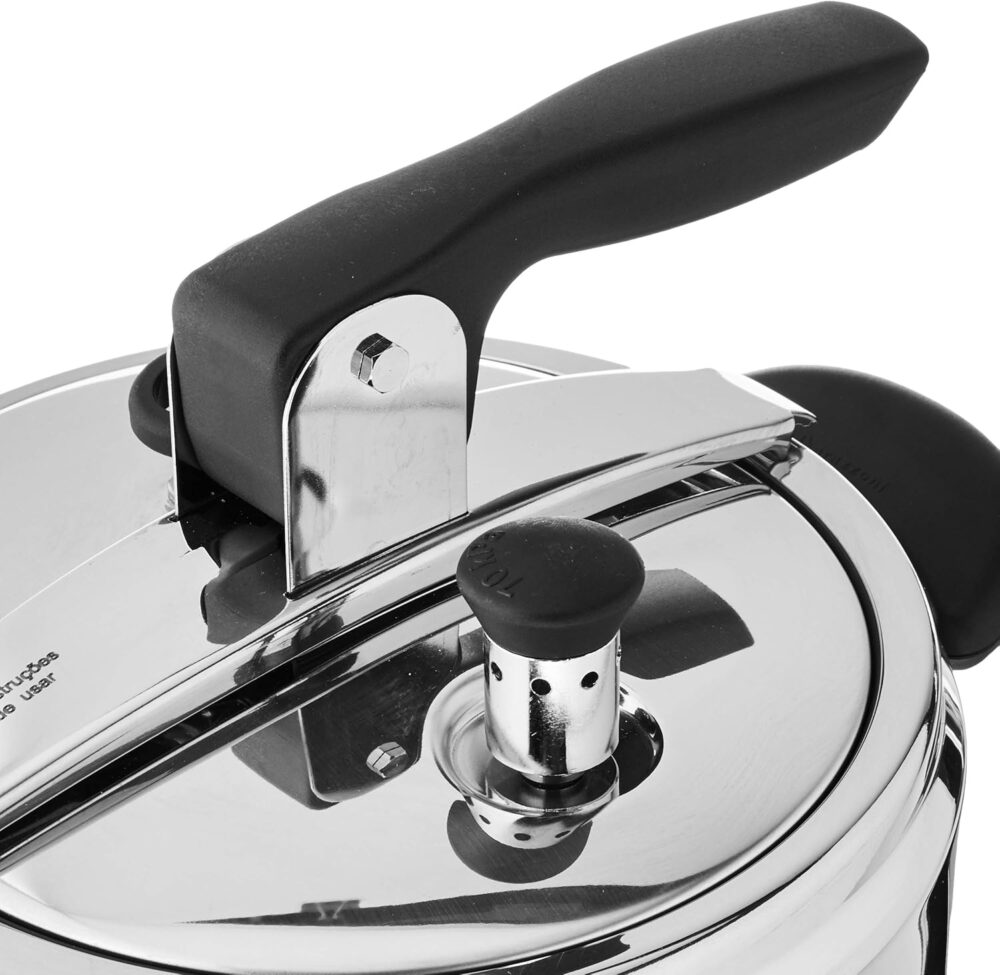 Panela de Pressão, Barazzoni, Prata/Preta, 5L - Image 3