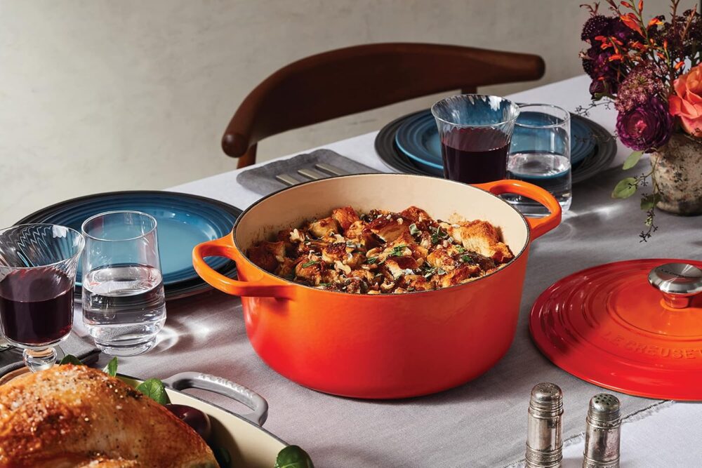 LE CREUSET Panela Redonda, 28 Cm - Signature, 2117728, Laran... - Image 5