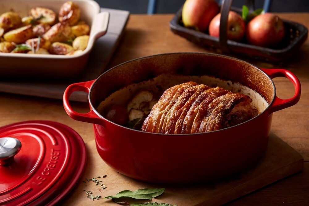 LE CREUSET Panela Oval 35cm - Signature, Vermelho, Ferro Fun... - Image 6