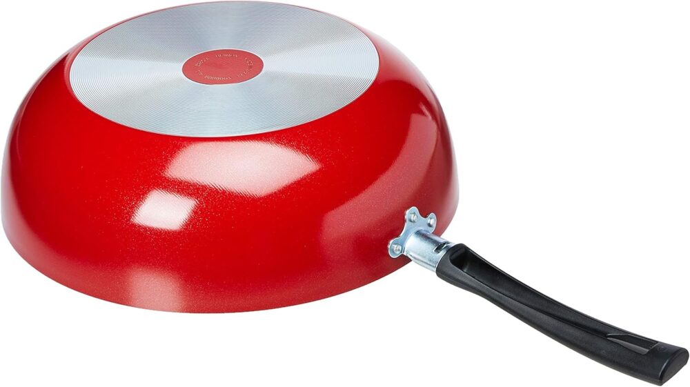 Wok com Tampa Garlic, 24 cm, Grafite, Brinox - Image 5