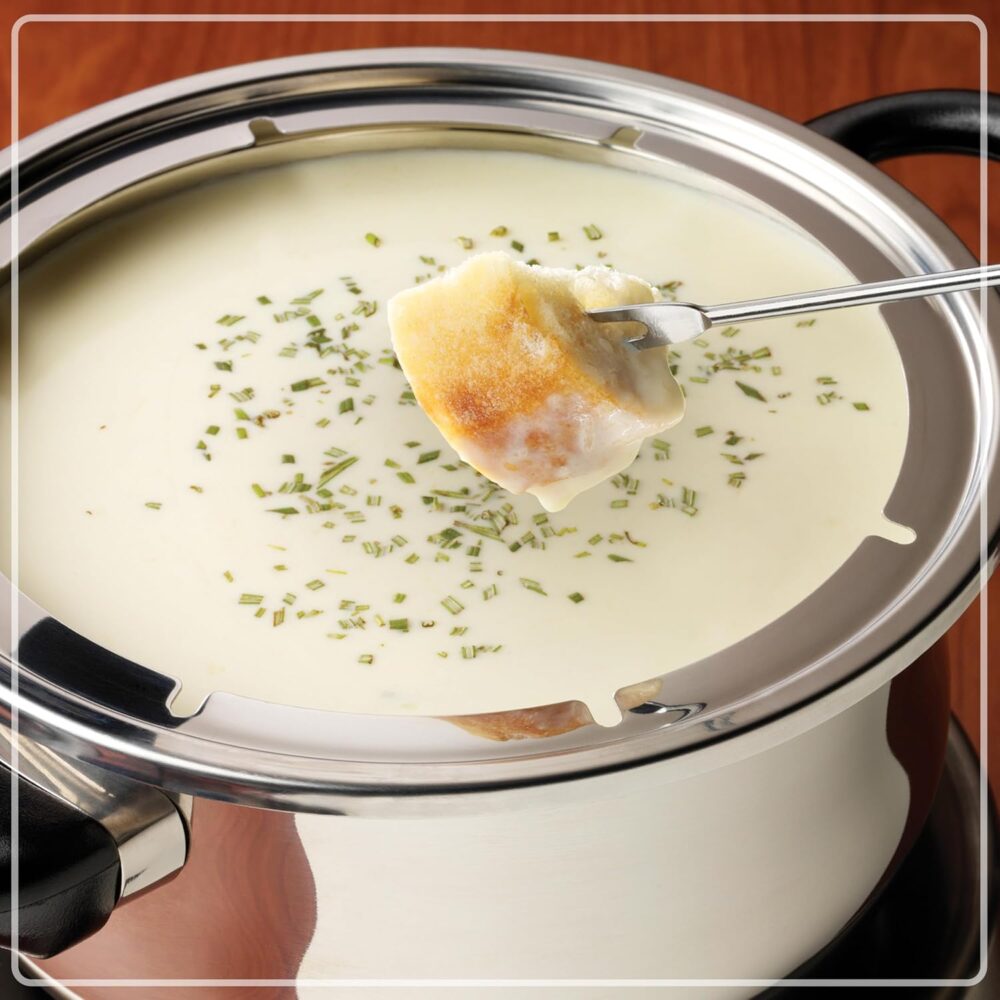 Nostalgia Panela elétrica de fondue, 6 xícaras, máquina de f... - Image 7
