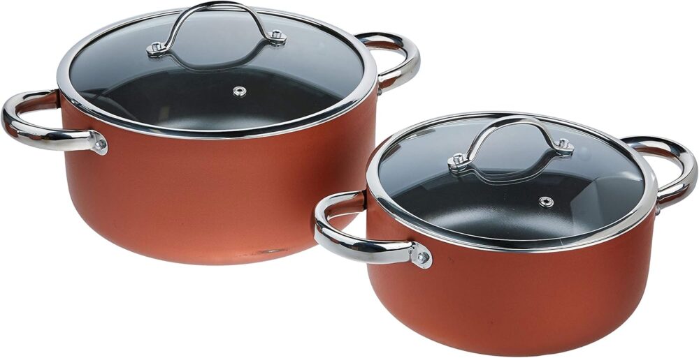 Conjunto de Panelas, Curry, Pacote de 5, Cobre, Brinox - Image 3
