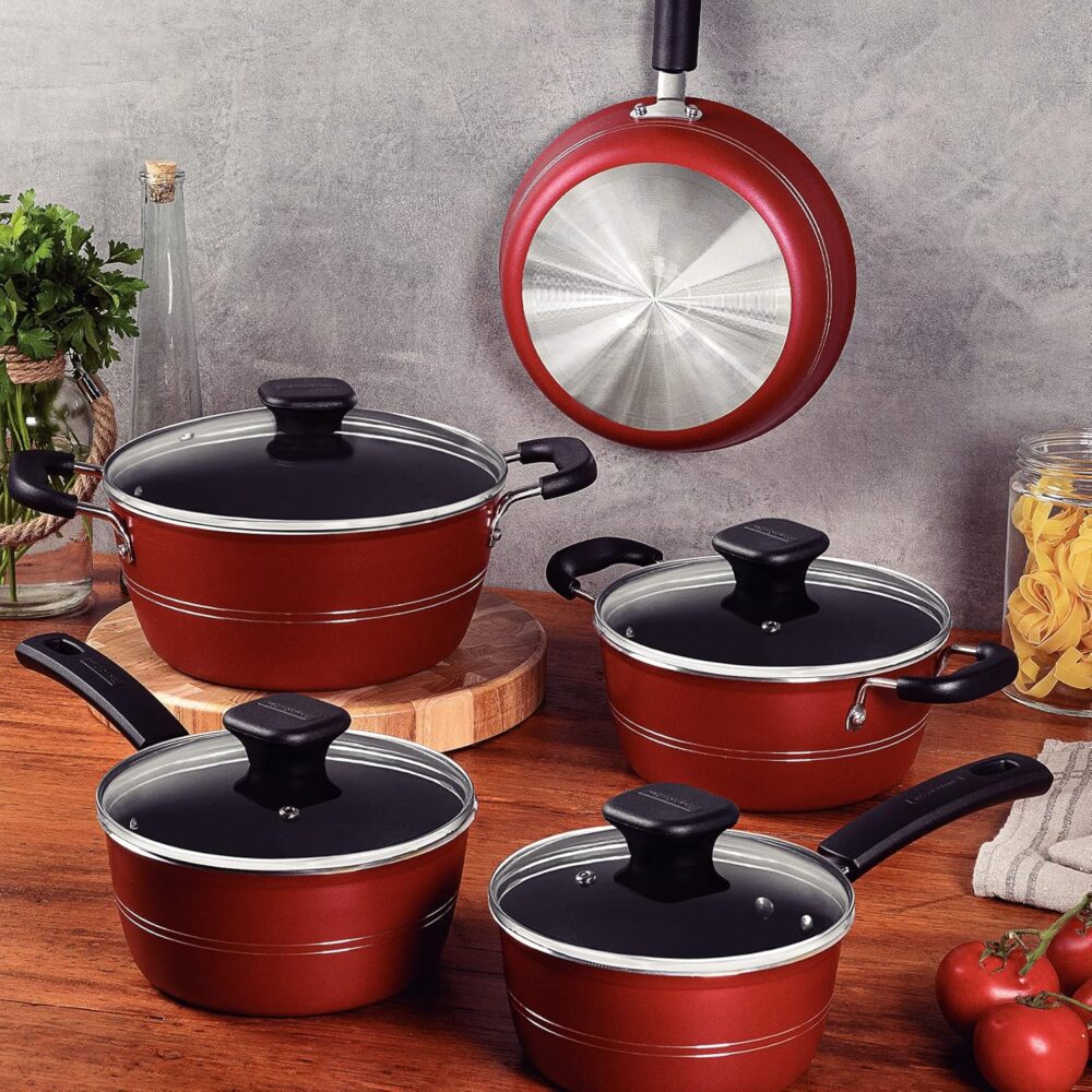 Tramontina Jogo Panelas Alum 5Pc Sicilia Ver - Image 2