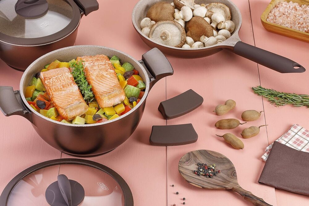 Jogo de Panela Belga Tognana Gourmet Mta com 3 Peças Revesti... - Image 6