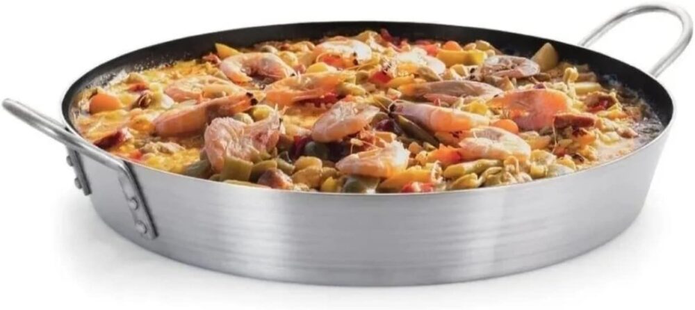 Frigideira Tacho Paella 30cm Antiaderente Teflon Hotel Wok - Image 2
