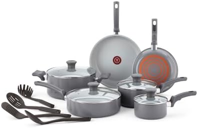 Jogo de Panelas Tefal Recycled Ceramic Cinza 10 Peças