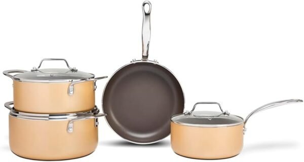Brinox - Jogo de Panelas 4 Peças com Fundo de Indução Cerami... - Image 2