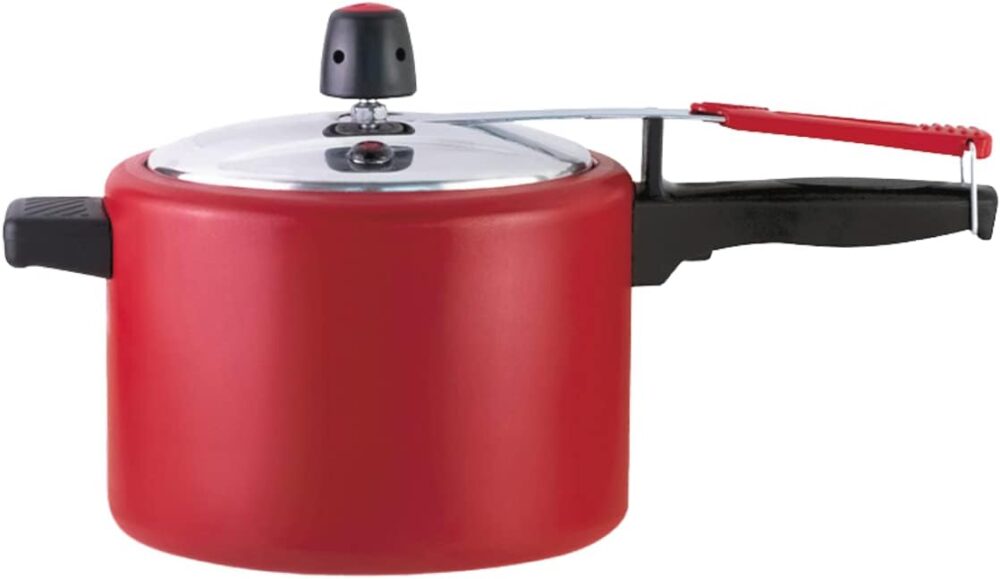 PANELA DE PRESSÃO FECHAMENTO INTERNO 4,5 LTS AA VERMELHO TAM...