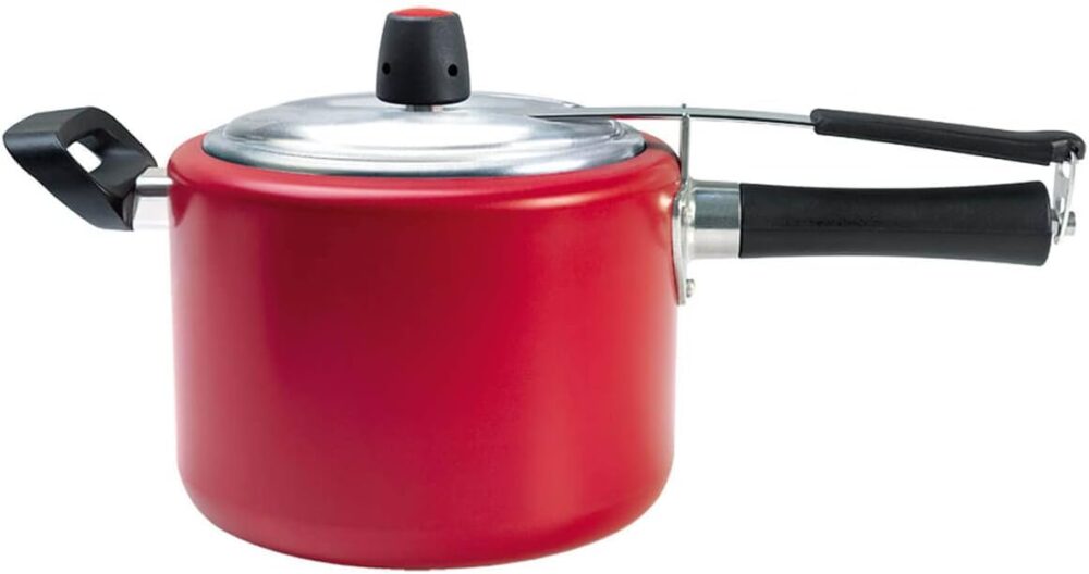 Panela de Pressão BRINOX REVESTIDOS Vapt Vermelho Cereja