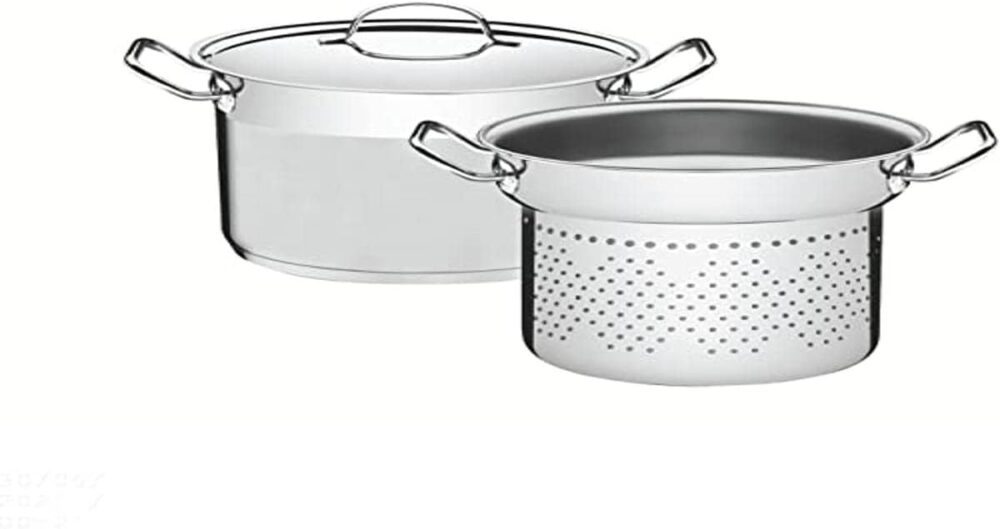 Jogo Cozi-Pasta Tramontina Professional em Aço Inox Fundo Tr...
