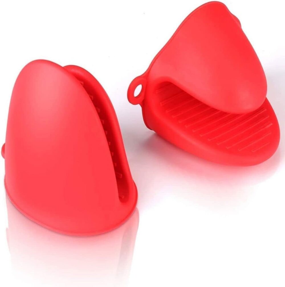 Par de Luvas de Silicone Modelo Bico de Pato Ideal Para Pane... - Image 4
