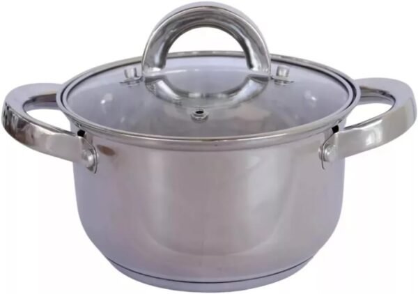 Jogo De Panelas Polonês De Luxo Aço Inox 9 Peças Garnki Cozi... - Image 3