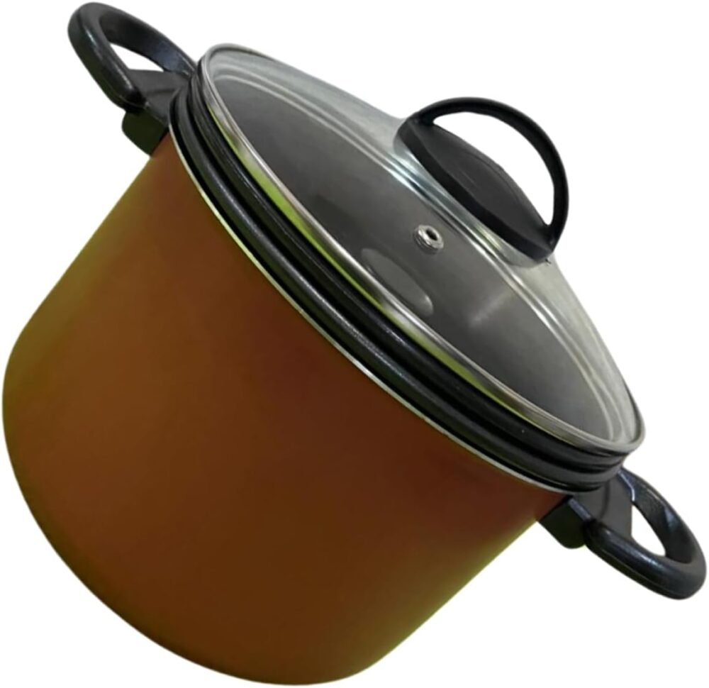 Panela Banho Maria Legumes Pudim E Vapor Antiaderente Tampa ... - Image 6