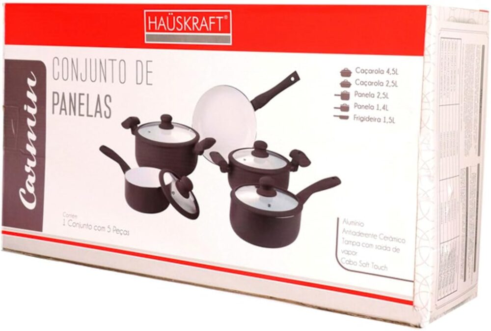 Hauskraft, Jogo de Panelas Hauskraft Revestimento Ceramico I... - Image 4
