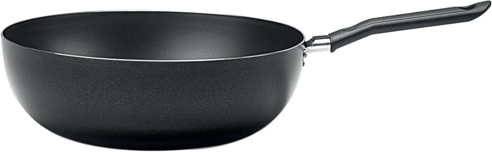 Wok Ebony, 28Cm, 4,1L, BRINOX REVESTIDOS, Preto