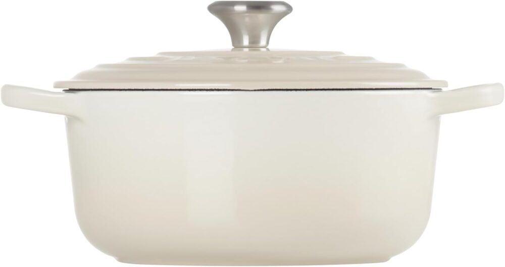 Panela de Ferro Le Creuset Signature Meringue 22CM - Image 4