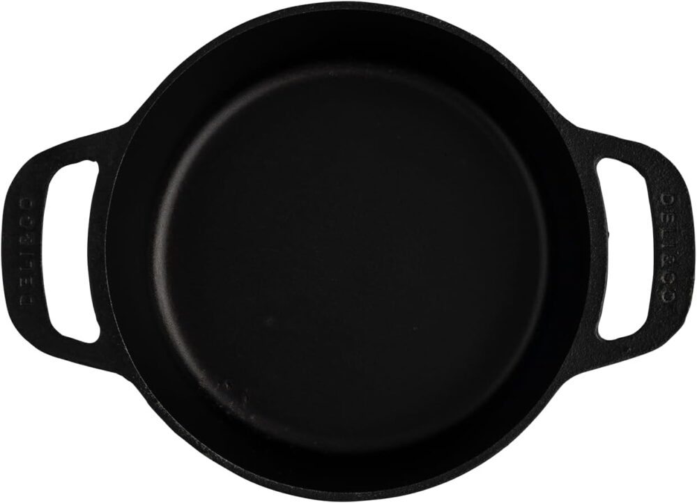 Caçarola de ferro Dutch Oven 20cm, panela de ferro polida e ... - Image 7