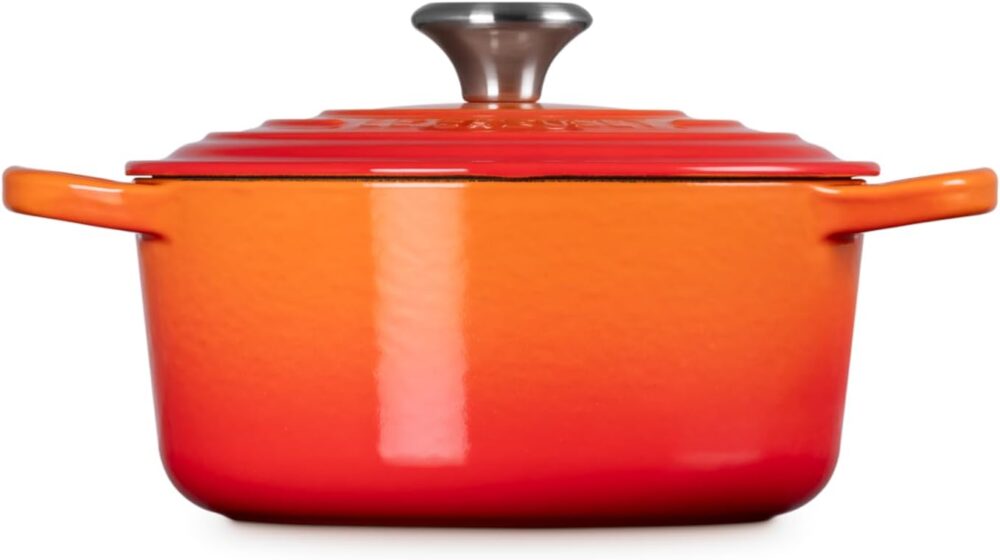 Panela de Ferro Le Creuset Signature Laranja 18CM - Image 4