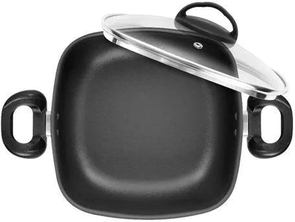 Conjunto de Panelas Quadrada Caçarola 5 Peças Antiaderente P... - Image 2