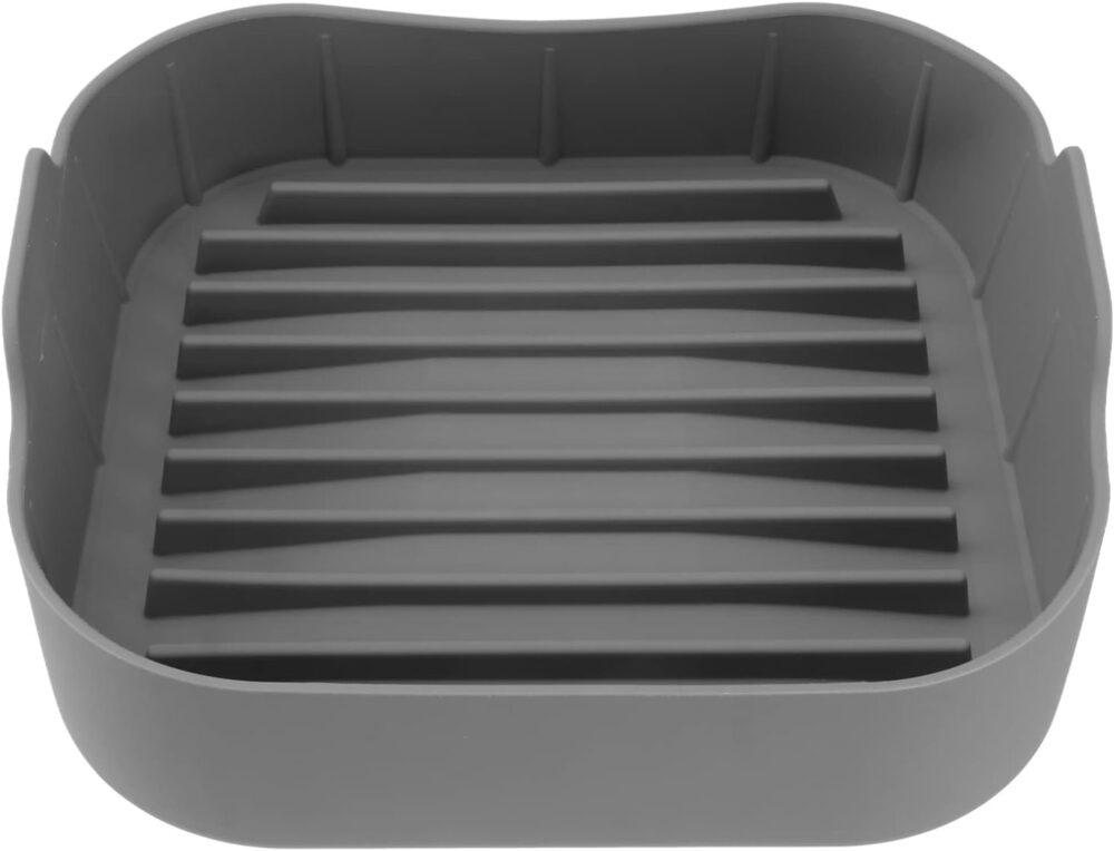 Placa De Grelha De Goma Acessórios Para Forno Airfryer Bande...