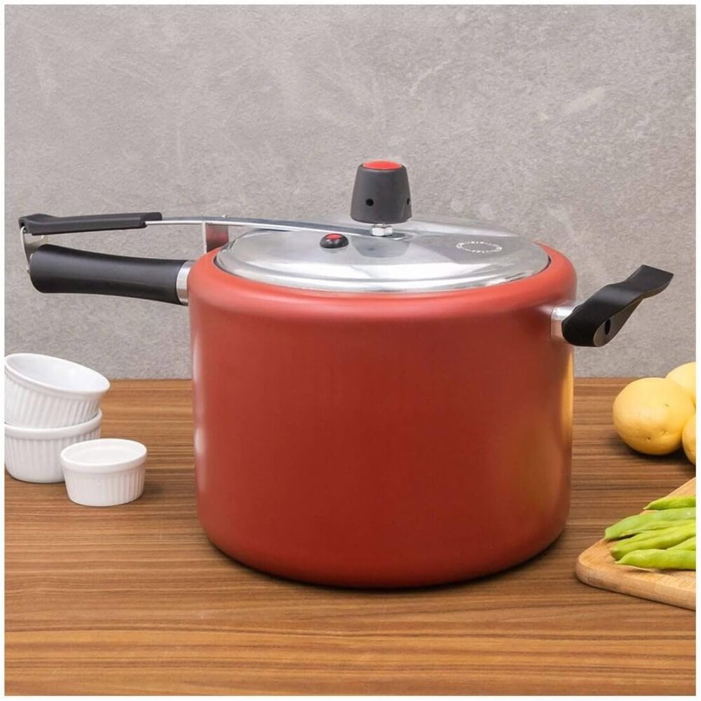 Panela de Pressão BRINOX REVESTIDOS Vapt Vermelho Cereja - Image 5