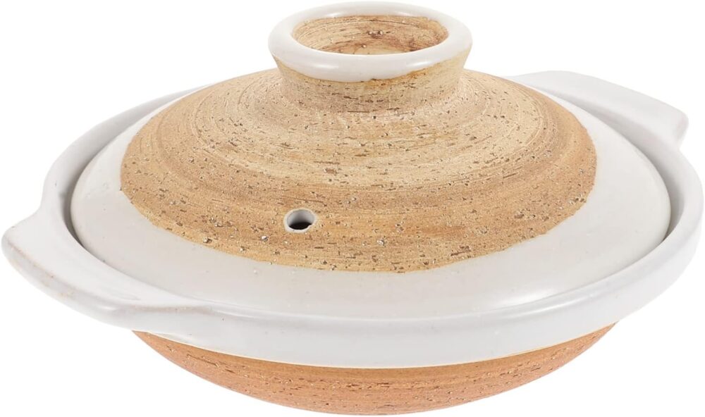 Luxshiny Caçarola de argila japonesa Sumi Kannyu Donabe pane...