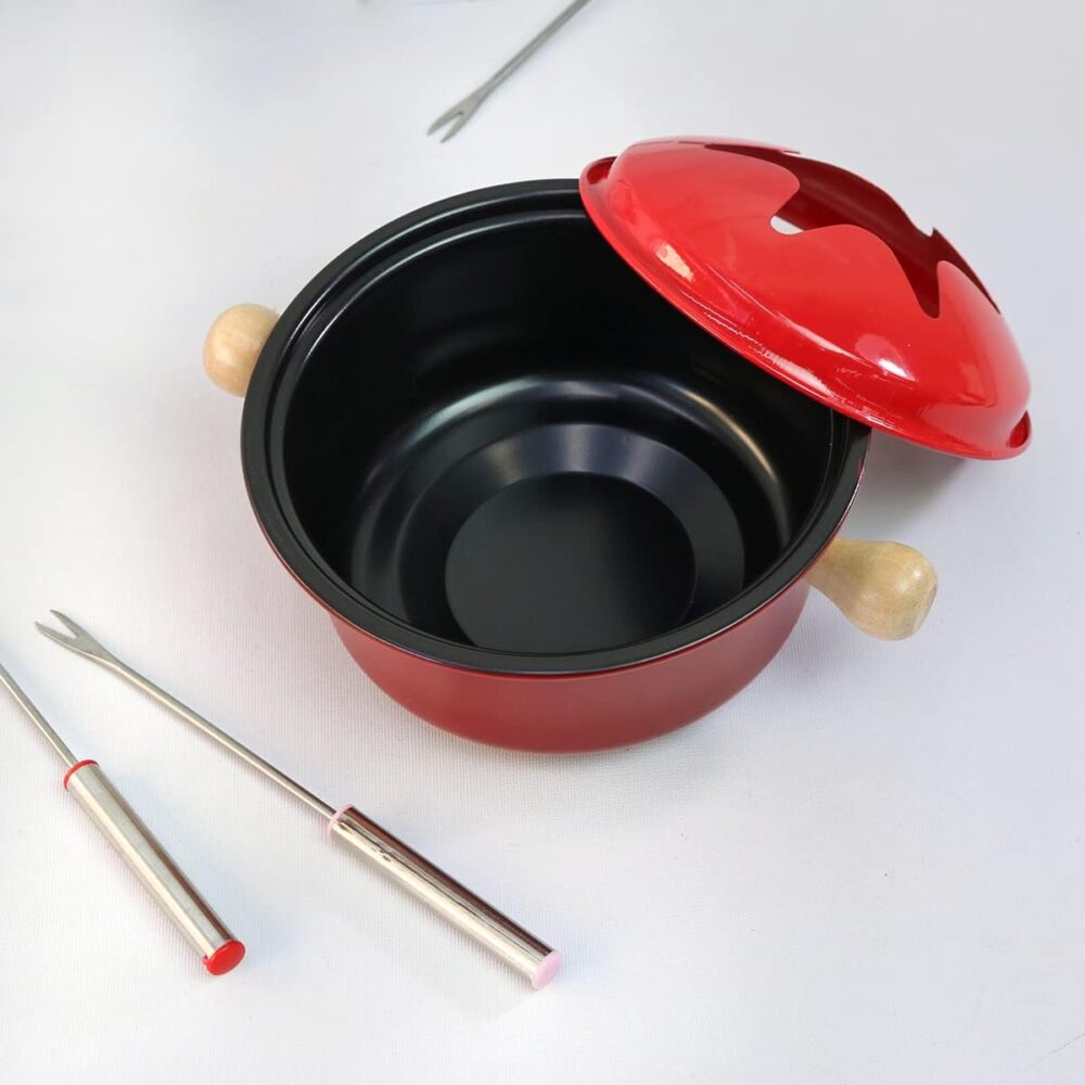 JOGO PARA FONDUE ESMALTADO COM 10 PEÇAS - Image 2