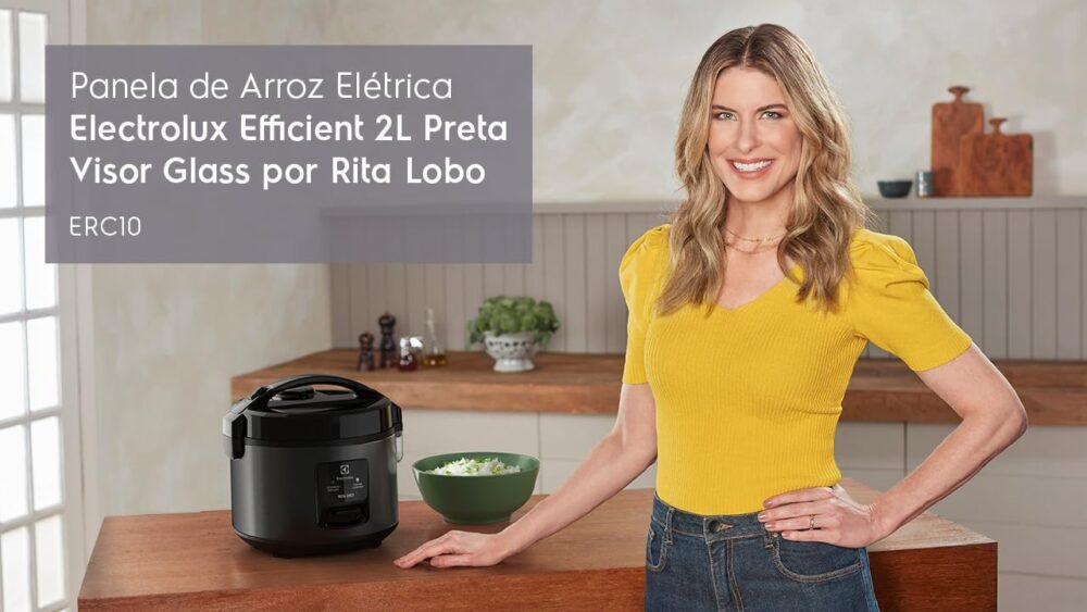 Panela Elétrica Electrolux vapor arroz capacidade 2L 6 Xícar... - Image 7