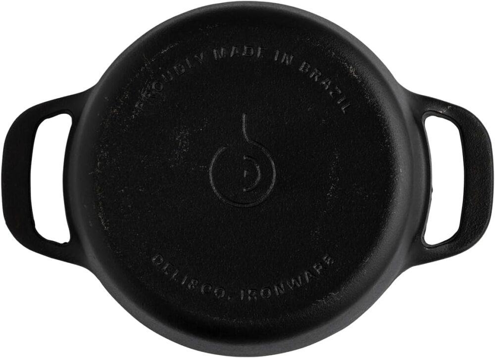 Caçarola de ferro Dutch Oven 20cm, panela de ferro polida e ... - Image 8