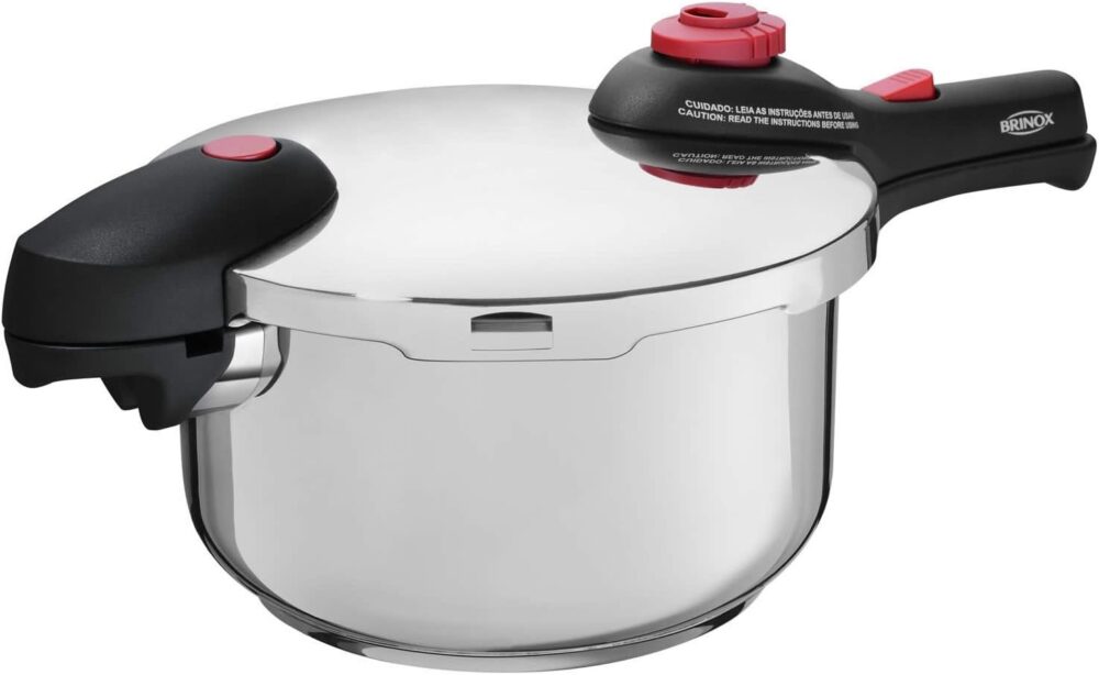 Pan Pressão Inox Ø22X19,5Cm-4,5L
