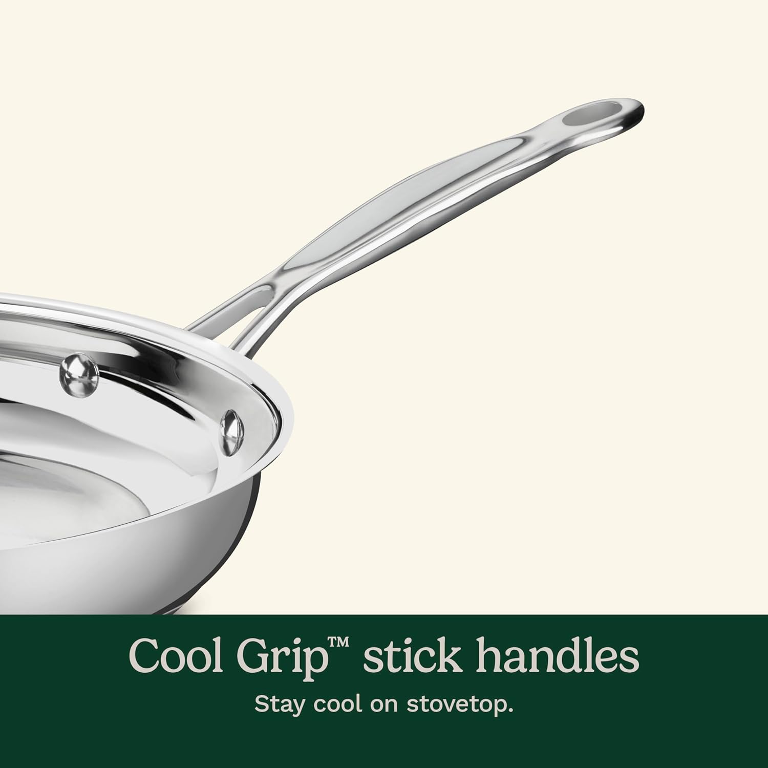 Cuisinart Conjunto de panelas de aço inoxidável 77-11G Conju... - Image 5