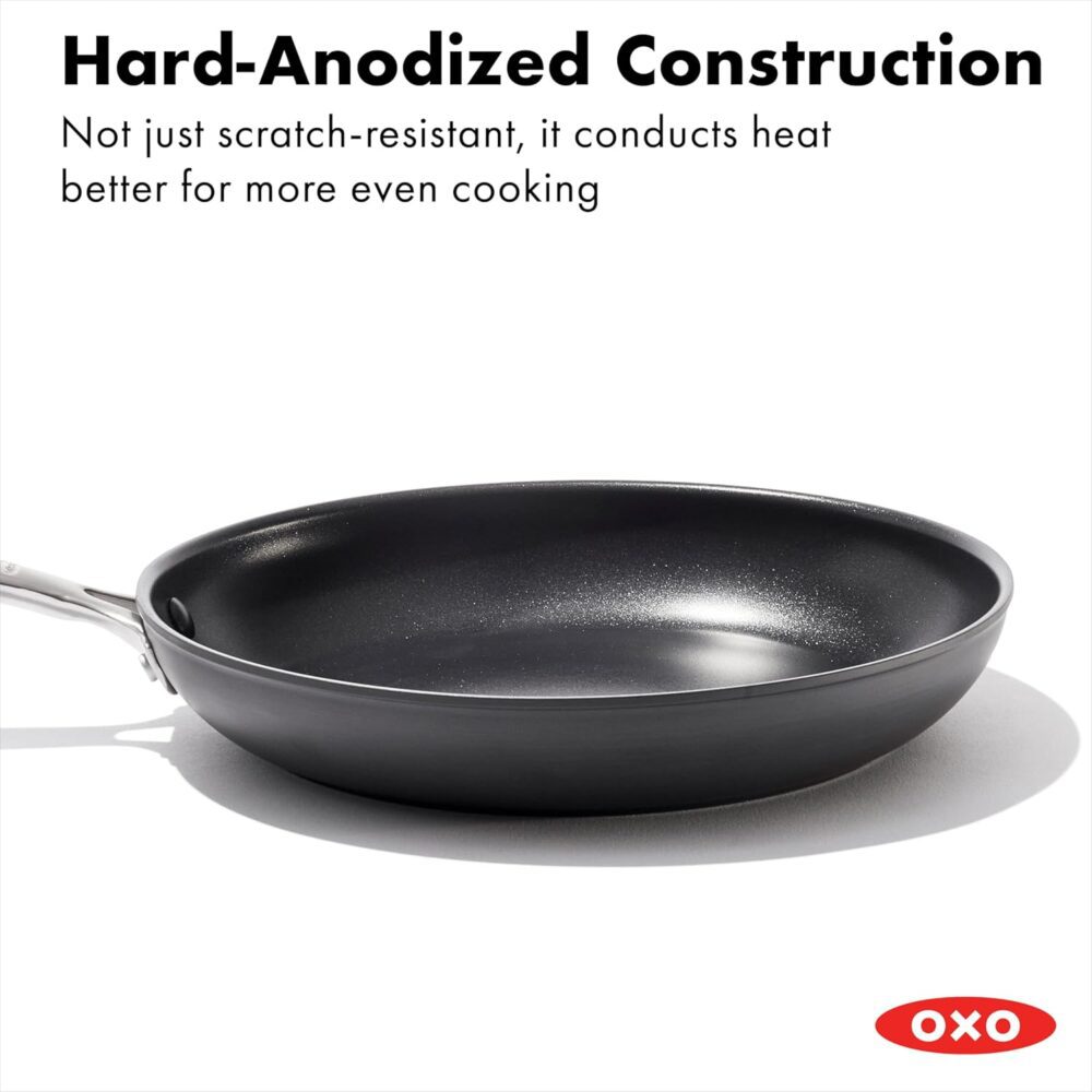 OXO Frigideira Good Grips Pro de 25,4 cm, revestimento antia... - Image 4