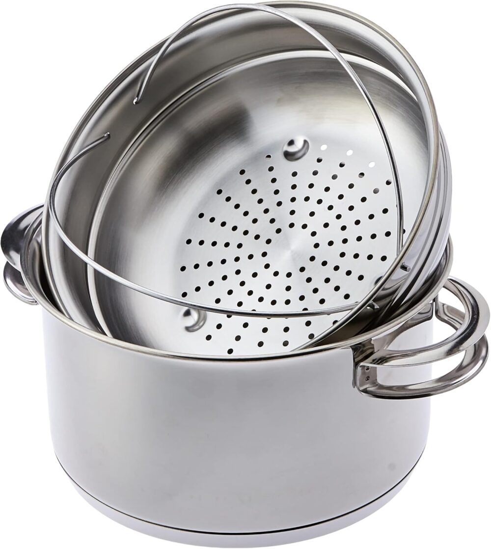 Jogo de Panelas de Aço Inox 6 peças Solar Tramontina - Image 4
