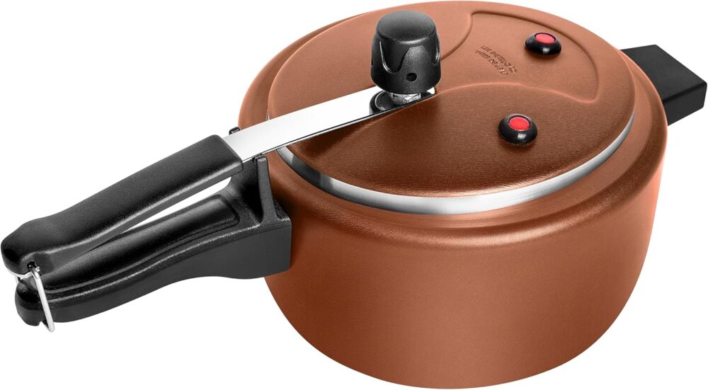Panela de Pressão Patolux 2,5 Litros Antiaderente Cobre