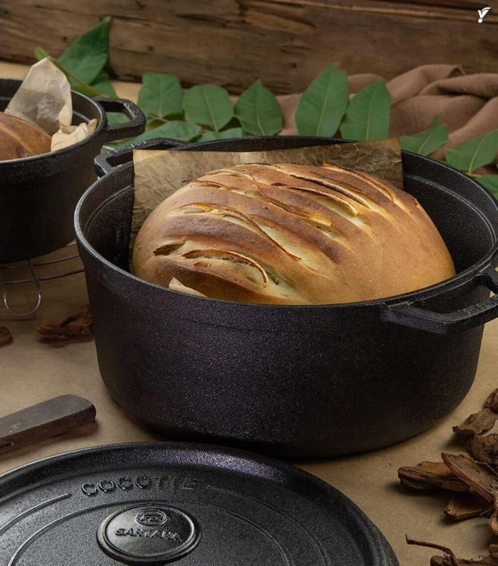 Caçarola Cocotte Pequena 18 Cm Forno Holandês Ferro Fundido ... - Image 4