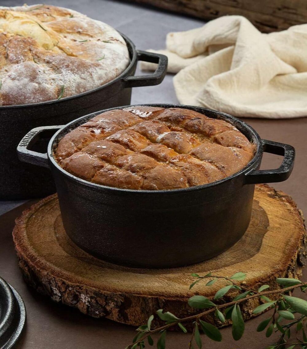 Caçarola Cocotte Pequena 18 Cm Forno Holandês Ferro Fundido ... - Image 5