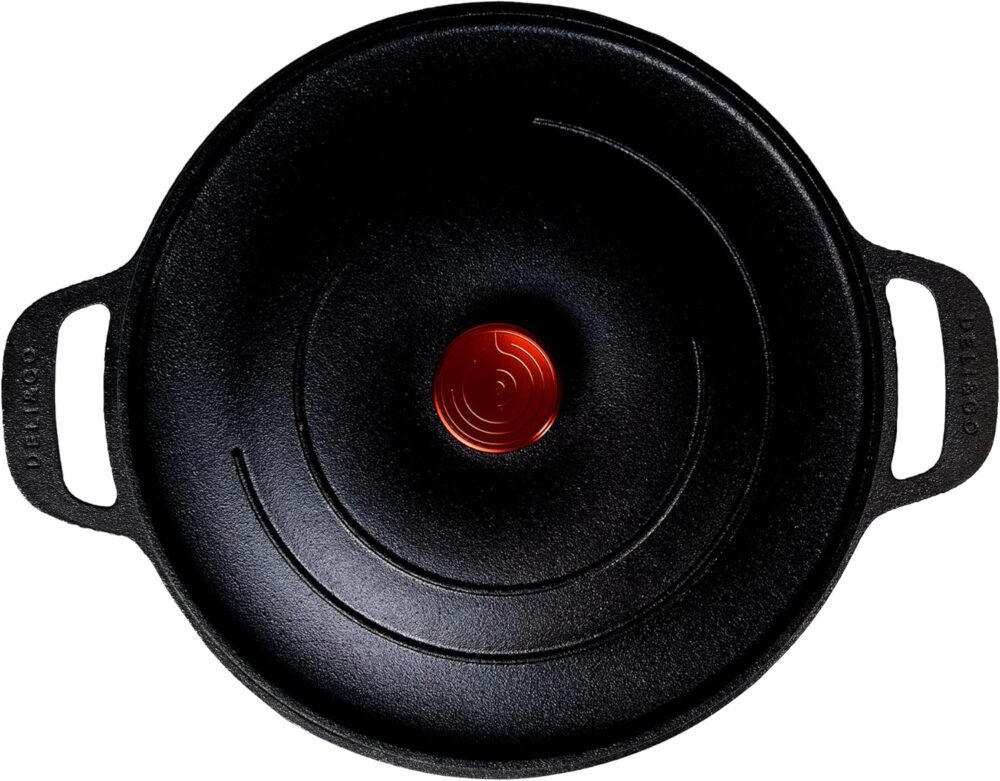 Caçarola de ferro Dutch Oven 30cm, panela de ferro polida e ... - Image 2
