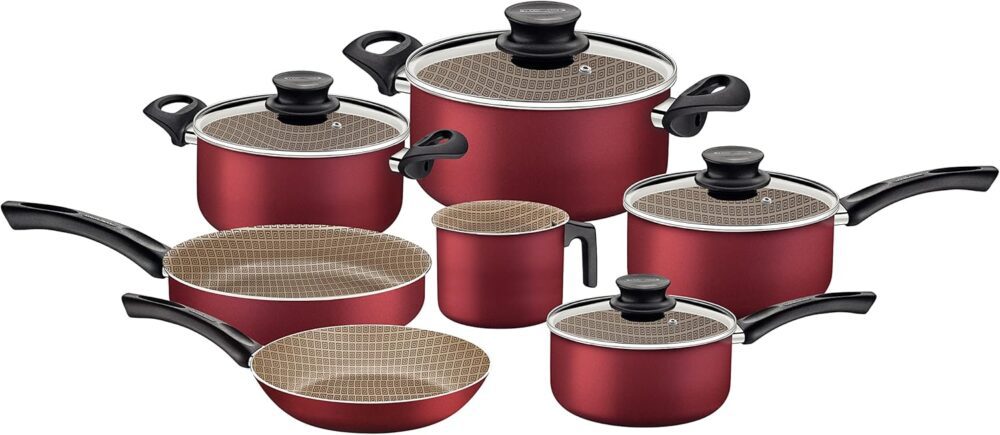 JOGO PANELAS ALUM 7PC PARIS VER