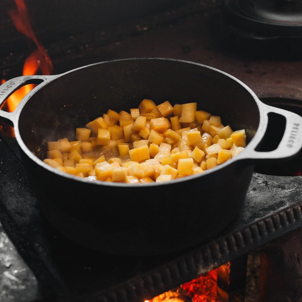 Caçarola de ferro Dutch Oven 30cm, panela de ferro polida e ... - Image 9