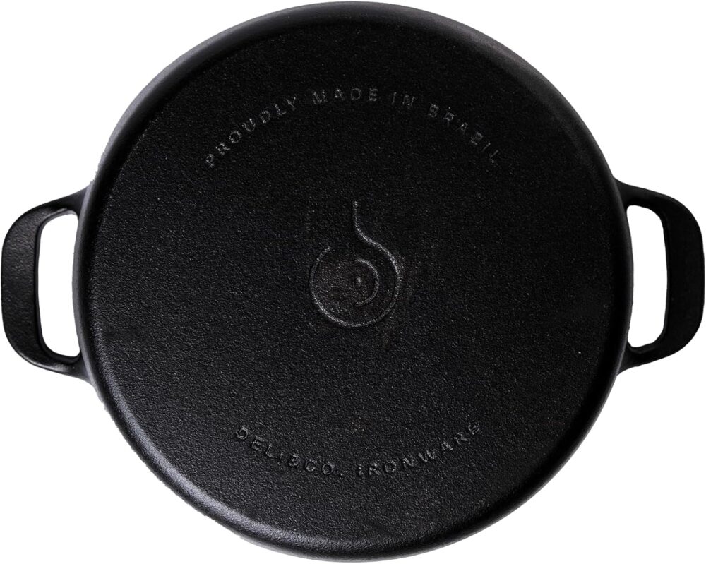 Caçarola de ferro Dutch Oven 30cm, panela de ferro polida e ... - Image 8