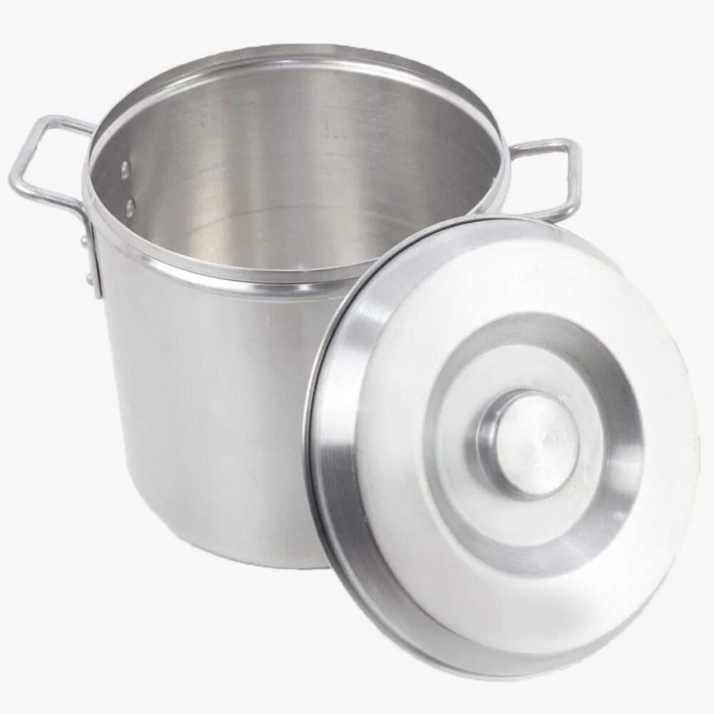 Caldeirão 2 Pçs Industriais Grande Cerveja Aluminio N35 E N4... - Image 3