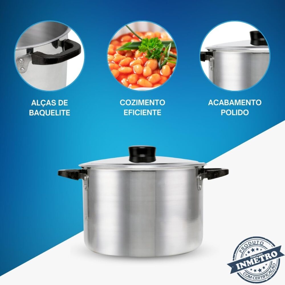 Caldeirão Panela feijão/sopas/caldos Caldeirãozinho nº 20 – ... - Image 2