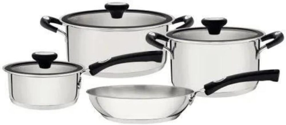 Jogo de Panelas Tramontina Solar Silicone em Aço Inox com Fu... - Image 3